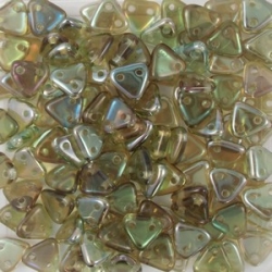 #09 10g Triangle-Beads 6mm - aquamarine celsian