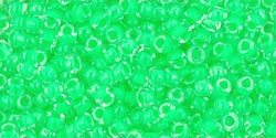 10 g TOHO Seed Beads 11/0 TR-11-0805 - Luminous Neon Green (E)