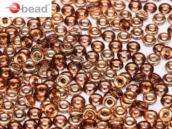 #29 5g O-Beads amethyst capri gold