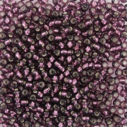 #115 10 Gramm Rocailles dk amethyst SL 9/0 2,6 mm