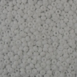 #138 10 Gramm Rocailles opak white 9/0 2,6 mm