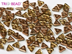 #06 5g Tri-Beads 4mm peridot capri gold