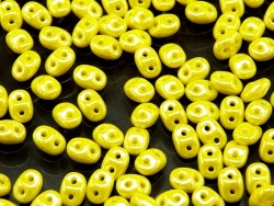 #096a 10g SuperDuo-Beads opak yellow hematit coating