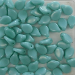 #24 - 50 Stck. PRECIOSA Pip Bead™ 5x7 mm opak turquoise