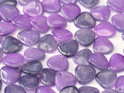 #34 50 Stck. Rose Petals 8*7mm -  funky purple