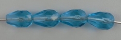 #10 - 10 Pears 10*7mm aquamarine