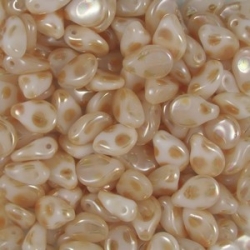 #25.2 - 50 Stck. PRECIOSA Pip Bead™ 5x7 mm alabaster beige peaco