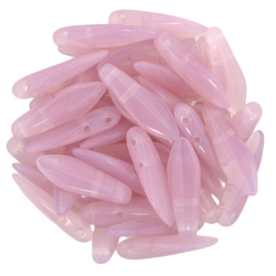 #05 - 30 czMates Dagger 16*5 mm milky pink