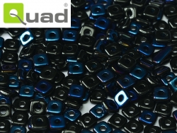 #01 5g Ouad® Beads jet azuro