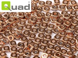 #03 5g Ouad® Beads jet capri gold full