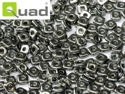 #04 5g Ouad® Beads jet capri chrome full