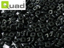 #06 5g Ouad® Beads jet matted