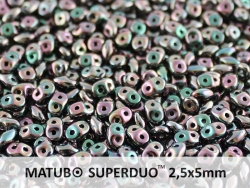 #007d 10g SuperDuo-Beads jet full apricot