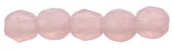 #08.01 50 Stück - 2,0 mm Glasschliffperlen - Matte Milky Pink