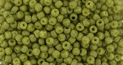 10 g TOHO Seed Beads 11/0 TR-11-2601 F - Semi Glazed - Olive (C)