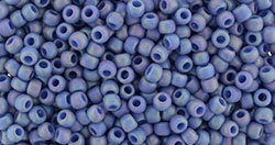 10 g TOHO Seed Beads 11/0 TR-11-2636 F - Semi Glazed Rainbow - Soft Blue (C)