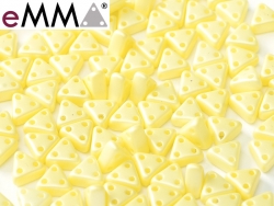 #01 50 Stück eMMA Bead  3x6x6 mm - Pastel Yellow
