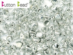 #04.00 50 Stck. Button Beads 4mm Crystal Full Labrador