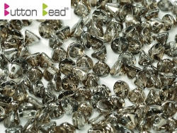 #06.01 50 Stck. Button Beads 4mm Crystal Chrom