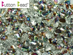 #08.01 50 Stck. Button Beads 4mm Crystal Vitrail