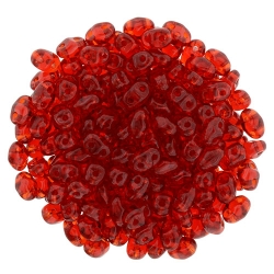 #05.00 - 10g MiniDuo-Beads  Tr. Siam Ruby