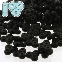 #10 5g TRINITY BeadS  3x6X6 mm - Matte Metallic Black