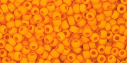 10 g TOHO Seed Beads 11/0 TR-11-0042 DF -  Opaque-Frosted Cantelope