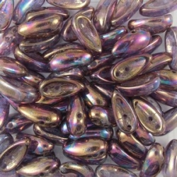 #01.04 - 25 Stck. Chilli-Beads 4x11mm - crystal vega iris