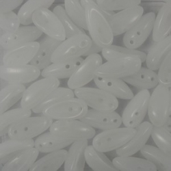 #02.00 - 25 Stck. Chilli-Beads 4x11mm - alabaster