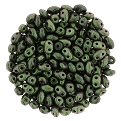 #14.03 - 10g MiniDuo-Beads  Polychrome - Olive Mauve