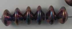 #01.03 - 25 Stück Ufo Beads 7x11mm - crystal iris