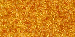 5g TOHO SeedBeads 15/0 TR-15-0002 - Tr. Lt Topaz