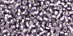 10 g TOHO Seed Beads 11/0 TR-11-0039 - Silver-Lined Lt Tanzanite (A,D)