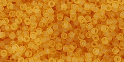 5g TOHO SeedBeads 15/0 TR-15-0002 F - Tr.-Frosted Lt Topaz