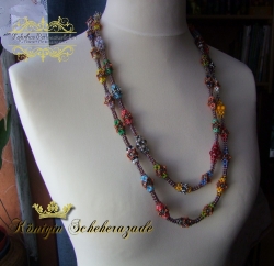 Anleitung "Königin Scheherazade" Kette - pdf