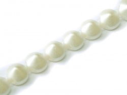 #16 20 Stück Tipp Beads Ø 8 mm - pastel colors white
