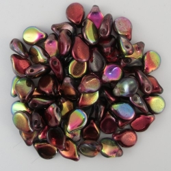 #43 - 50 Stck. PRECIOSA Pip Bead™ 5x7 mm magic color wine