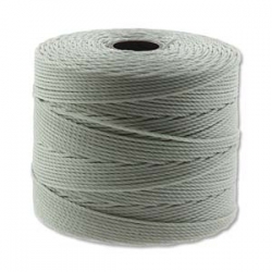 1 Rolle S-Lon Bead Cord TEX135 Lt Gray