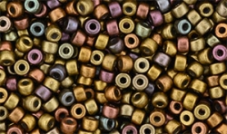 #1 - 10g MATUBO Seed Beads 8/o Crystal - Bronze Rainbow