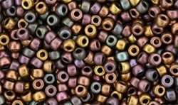 #2 - 10g MATUBO Seed Beads 8/o Matte Met. Bronze Iris