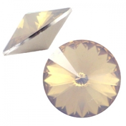 1 Stück Rivoli 12 mm (1122) - Dk Goldenrod Opal