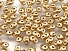 #091c 10g SuperDuo-Beads green gold