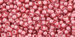 10 g TOHO Seed Beads 11/0 TR-11-0291 - Inside-Color Lustered Rose/Mauve Lined (E)