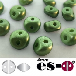 50 Stück - Es-O Mini  4mm - alabaster pastel olivine