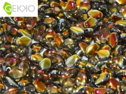 #01.07 - 50 Stck. Gekko Bead 3x5 mm - Crystal Marea