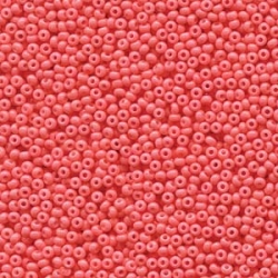 #08.01 - 10 g PRECIOSA Solgel Rocailles 12/0 2,0 mm - Opaque Salmon