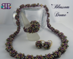 Anleitung Set "Blossom Dome" Ring, Kette & Ohrhänger - pdf