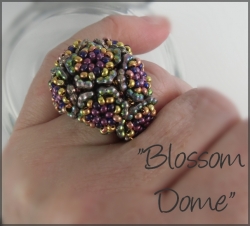 Anleitung Set "Blossom Dome" Ring, Kette & Ohrhänger - pdf