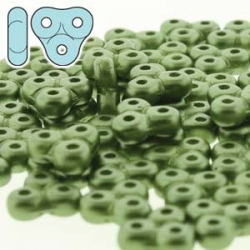 #20 5g TRINITY BeadS  3x6X6 mm - Alabaster Pastel Olivine