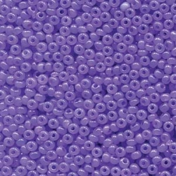 #02.00 - 10 g PRECIOSA Solgel Rocailles 08/0 3,0 mm - Opal Amethyst (Purple)